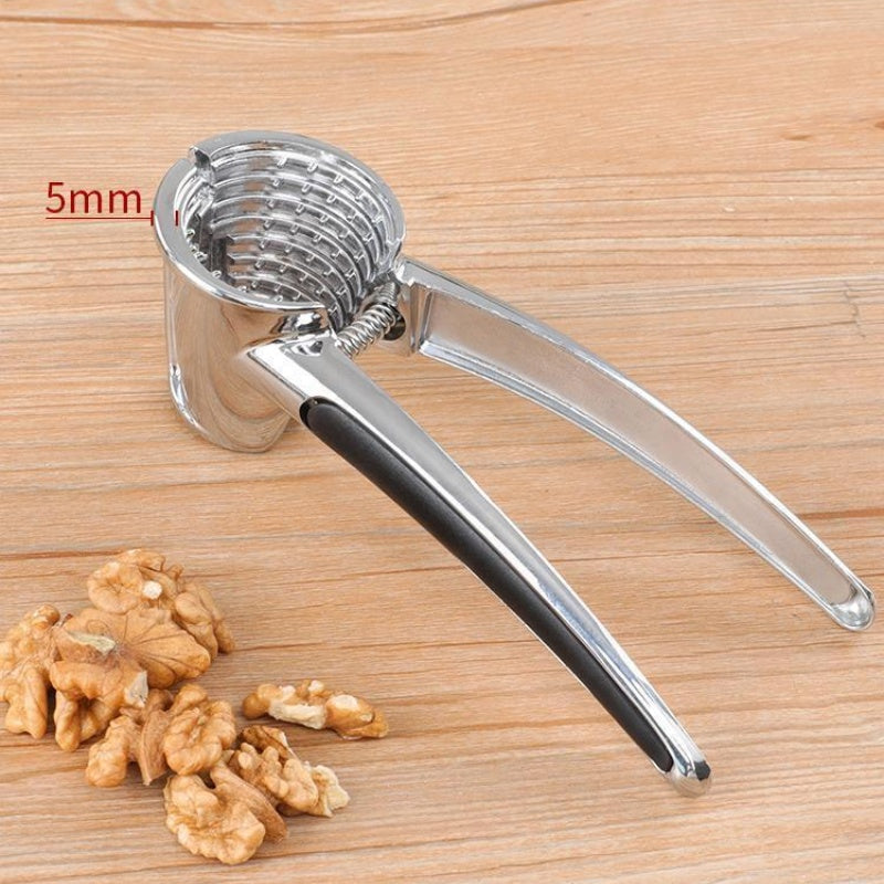 Zwaar uitgevoerde notenkraker met trechterontwerp