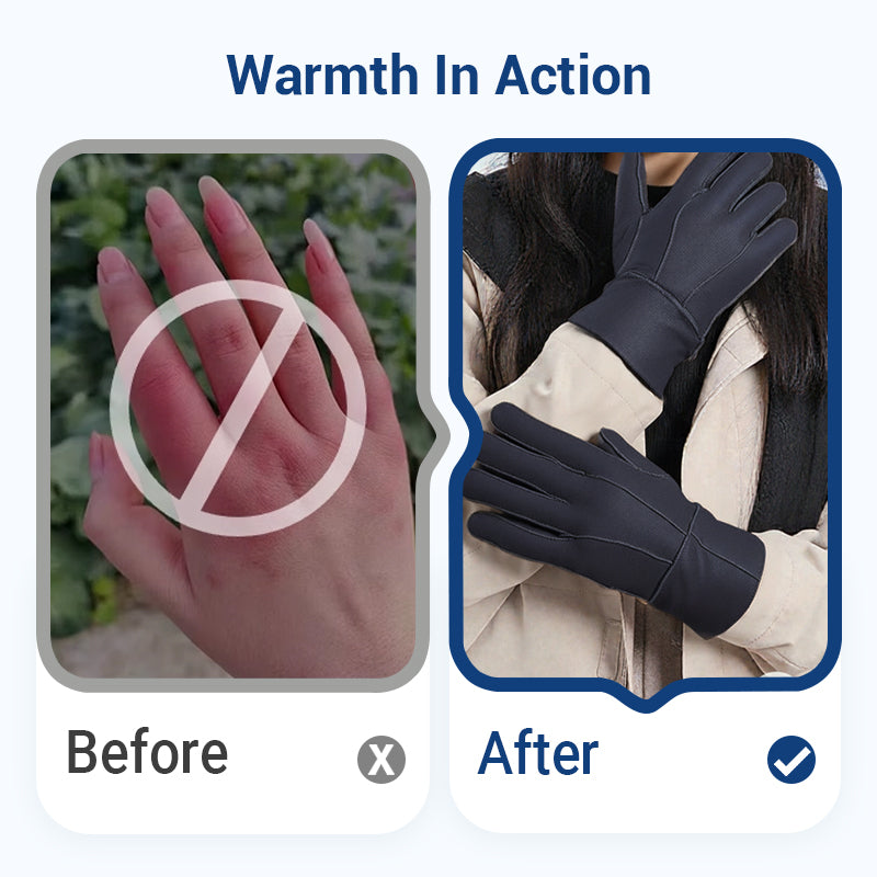šāØKerstmis tijdelijke uitverkoopš 100% wollen zachte dubbellaagse warme handschoenen