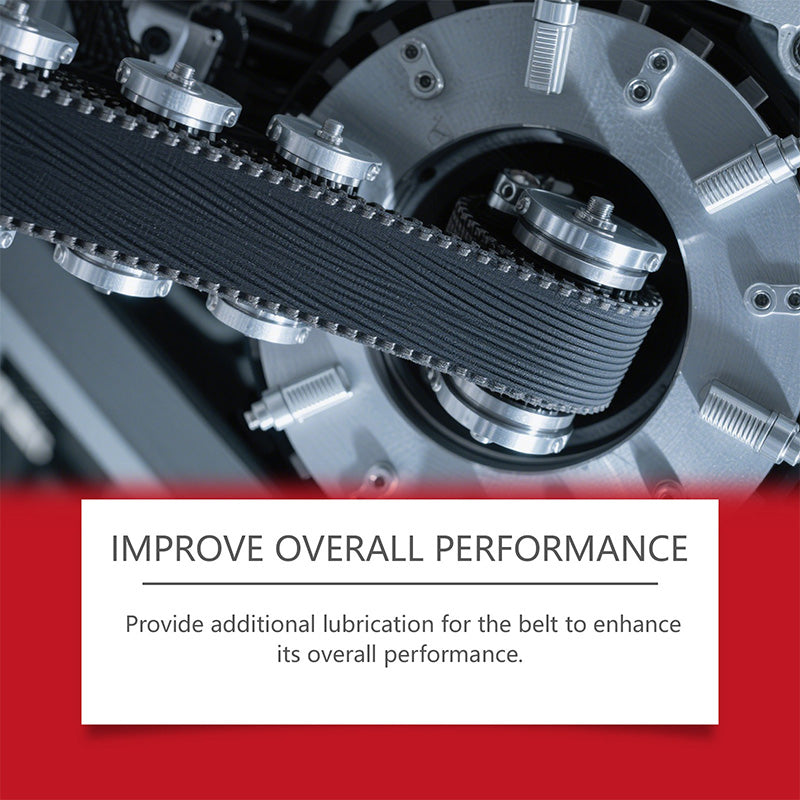 Multifunctioneel smeermiddel voor autogordels en geluiddempende spray