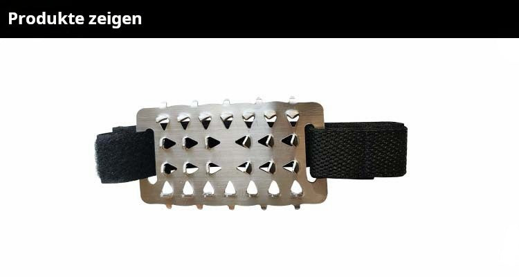 26-tands ijsklauwen voor antislip overschoen spikes Bergbeklimmen, sneeuw en modder Antislip platen van roestvrij staal Sneeuwklauwen van mangaanstaal