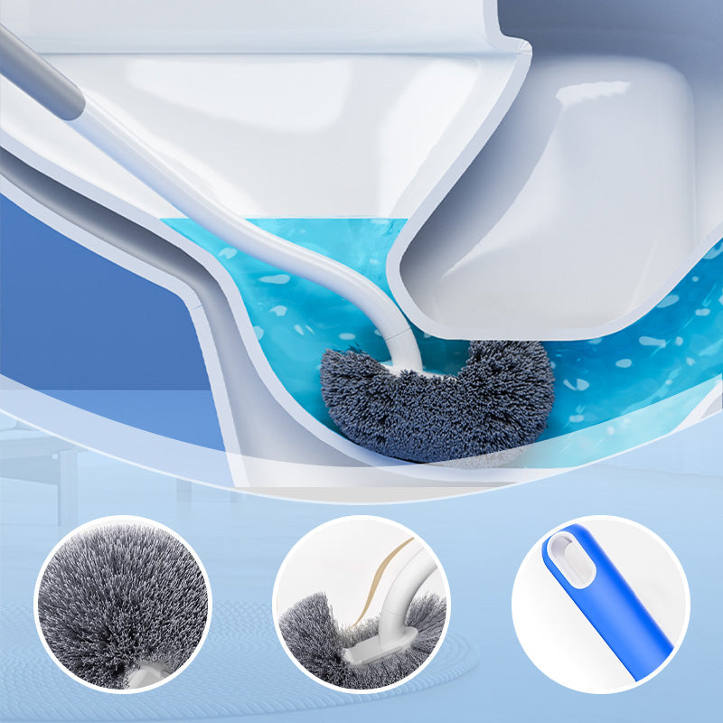 Op te hangen toiletborstel voor grondige reiniging