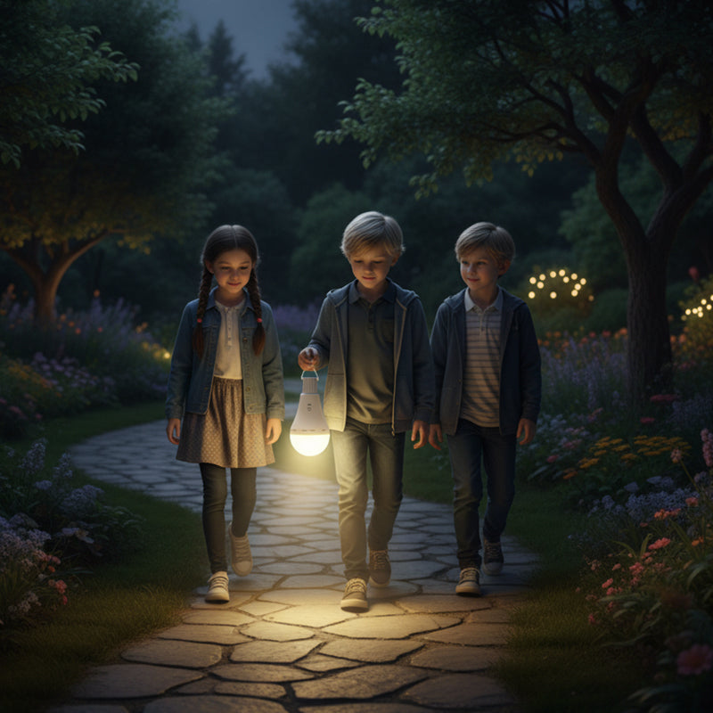 Draagbare oplaadbare LED-kampeerlamp