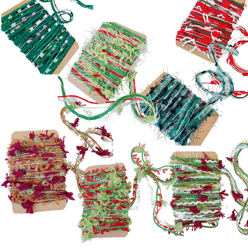 Handgemengd kunstgaren voor knutselwerk