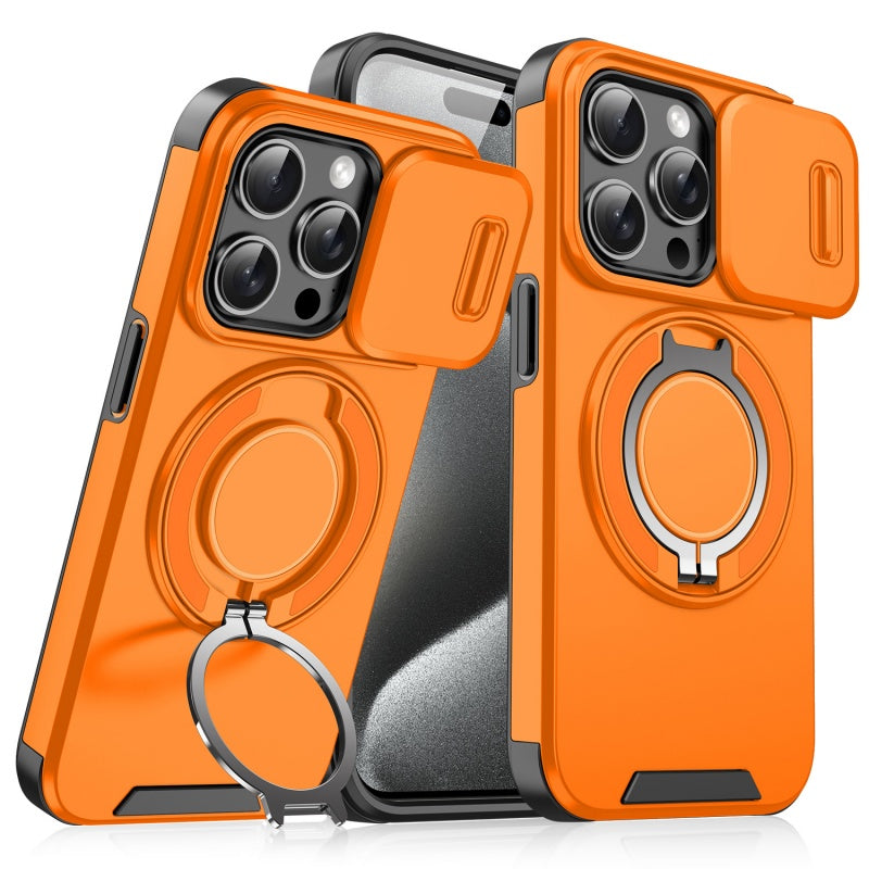 Premium telefoonhoesje met ringstandaard voor iPhone