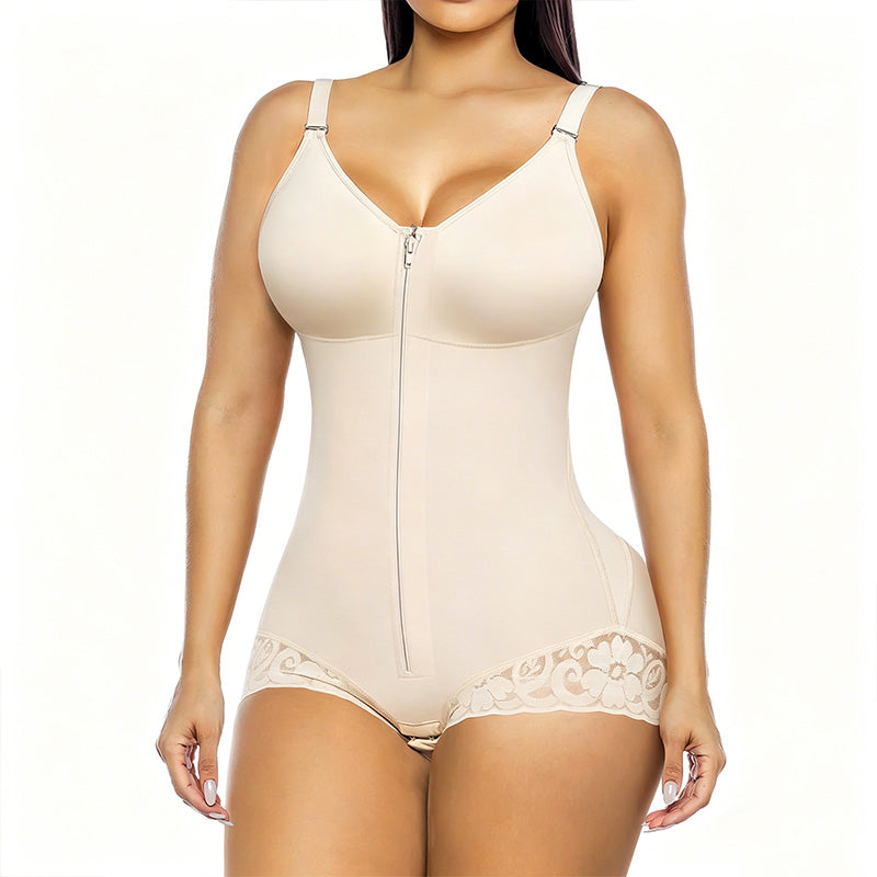 👙 50% KORTING! ✨ Buikweg-Vormgevende Bodysuit – Taillecontrole, Billen Lifting & Sterke Compressie, Figuurvriendelijk Ook In Grote Maten 👗