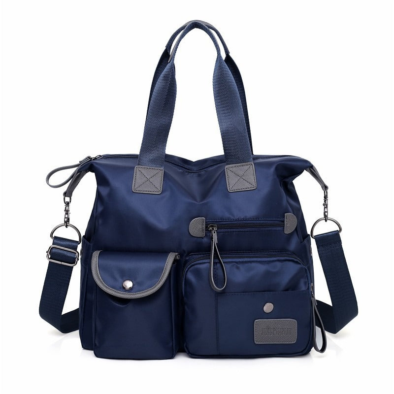 👜 Waterdichte totebag met 3 manieren dragen – ruim, stevig en perfect voor werk, sport of reis.