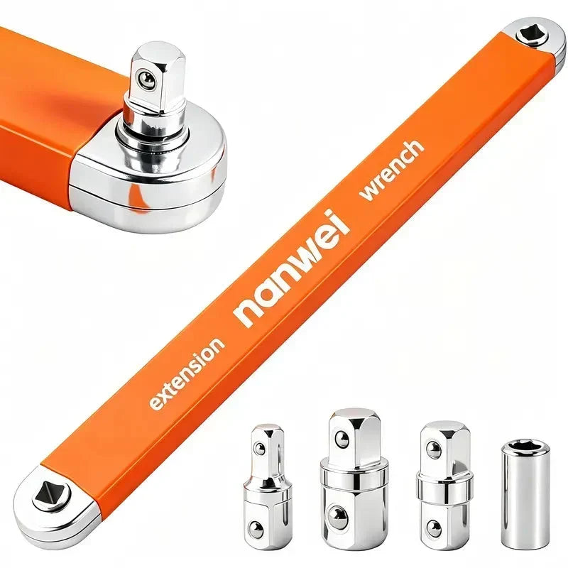 🔧 50% korting! Offset verlengsleutel – 39cm, 0° slinger, 16mm profiel. Bereik moeiteloos lastige bouten! 🚗⚡