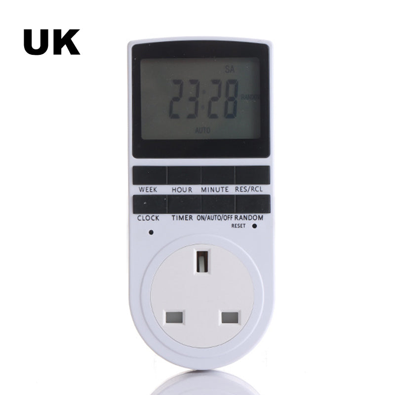 ⏰ 50% korting! Smart timer stopcontact – automatische aan/uit-schema's, LCD-display & energiebesparing. Perfect voor lampen, ventilatoren & feestverlichting! ✨🏠