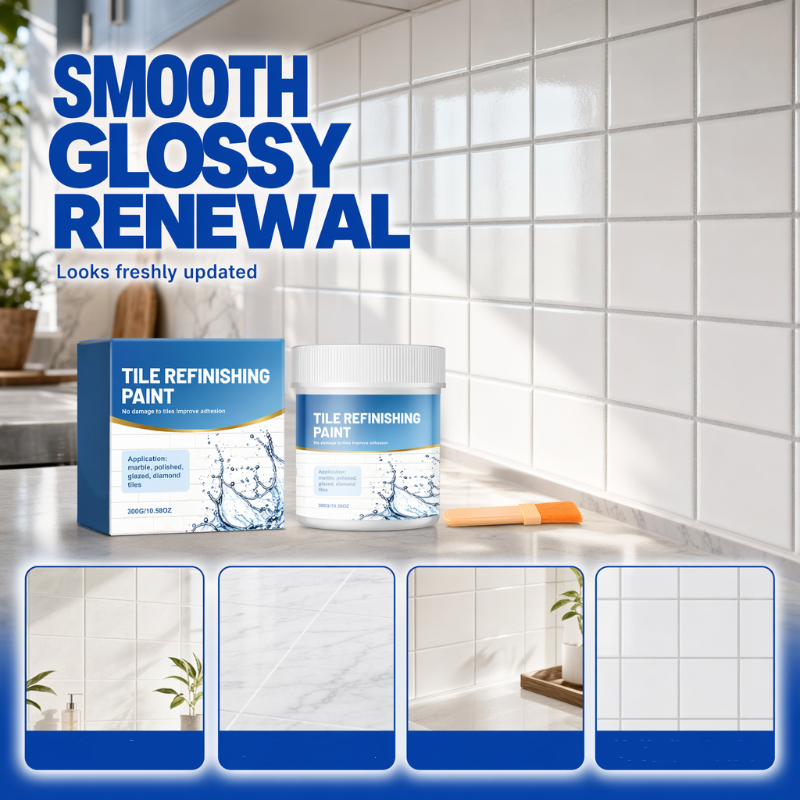🎨 50% korting! Witte tegelrenovatieverf – dekt vlekken & verkleuring, kwast inbegrepen. Fris tegels op zonder te vervangen – 300 g! ✨🏠