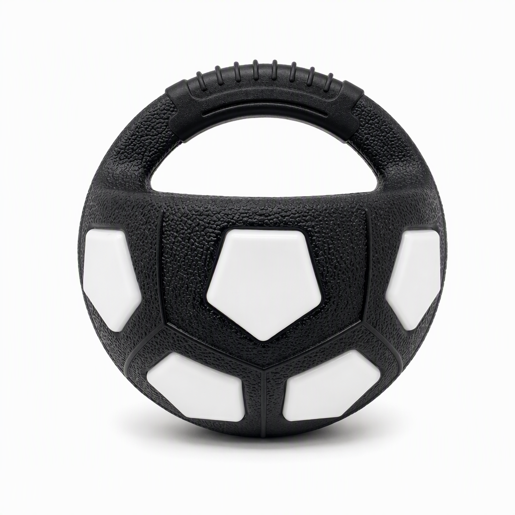 🐕 50% korting! Interactief hondenvoetbal – sterk TPR-rubber, bijtvast & dubbellaags ontwerp met bewegende kern. Perfect voor buiten, apporteren & trekken! ✨⚽