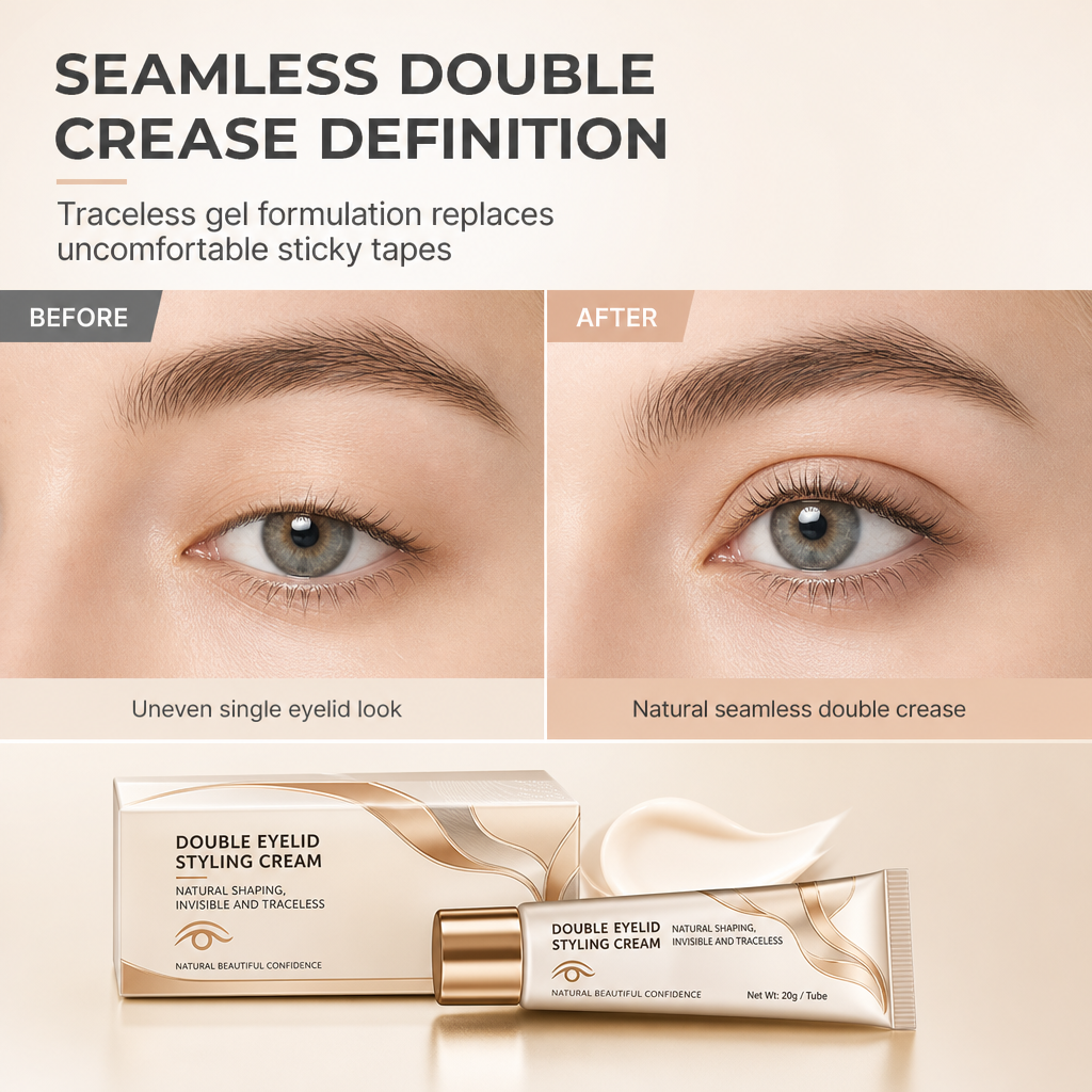 👁️ 50% korting! Double eyelid styling crème – onzichtbare matte finish, precisietip & symmetrische ogen de hele dag. Natuurlijk resultaat zonder tape! ✨💫