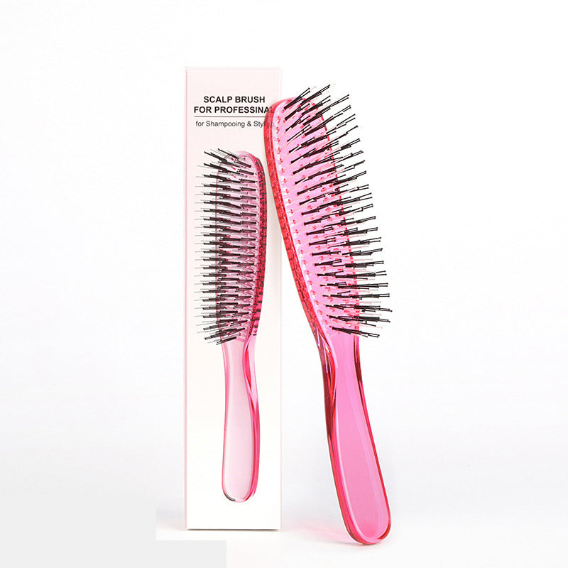 💆 50% korting! Draagbare scalp-massageborstel – zachte klitverwijdering, geschikt voor nat & droog haar & lichtgewicht. 6 kleuren – verzorgt hoofdhuid & haar! ✨🪮