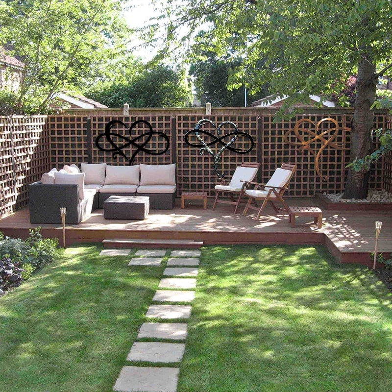 Oneindigheid Hart Muurdecoratie