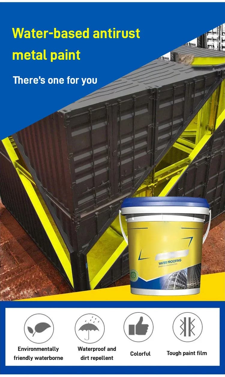 🔥Voorverkoop Kerstmis - 49% Aanbieding🔥 Roestwerende verf op waterbasis voor metaal