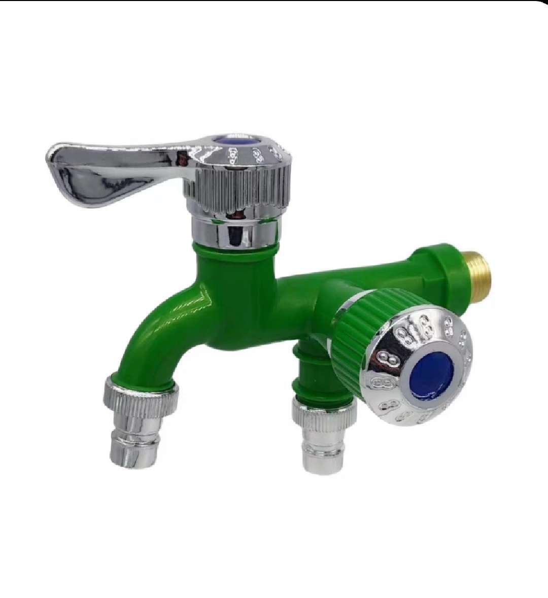 【🔥De laagste prijs van vandaag】Antivries- en hittebestendige kraan met dubbele bediening