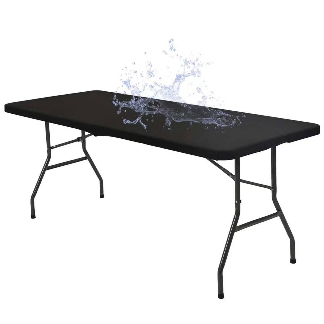 📏 Rekbare Tafel Top Hoes – Past op 4ft, 6ft en 8ft Tafels! ✨ Eenvoudig aan te brengen, waterdicht & windbestendig – perfect voor binnen en buiten. 🍽️💧