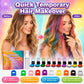 🌈 50% korting! 12-kleuren haarkrijt set – tijdelijke kleur, wasbaar & eenvoudig aan te brengen. Perfect voor feesten & festivals! 🎨✨