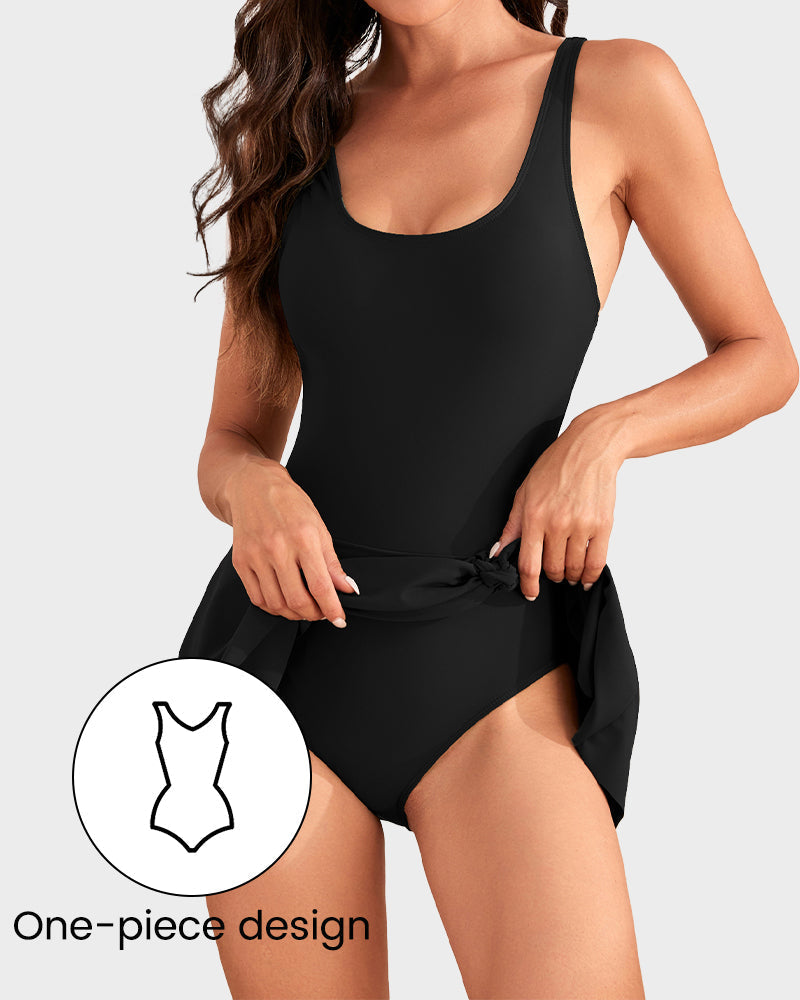 🌊💖 Beperkte tijd! 50% korting – eenstuks badpak, 💪 buikcontrole, 👗 stijlvolle knoopsluiting, ☀️ ideaal voor zomervakantie.