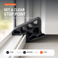 🚪 50% korting! Deurstopper voor schuiframen & balkondeuren – beperkt openingshoek, voorkomt harde stoten & beschermt kozijnen. Minimalistisch zwart design! ✨🛡️