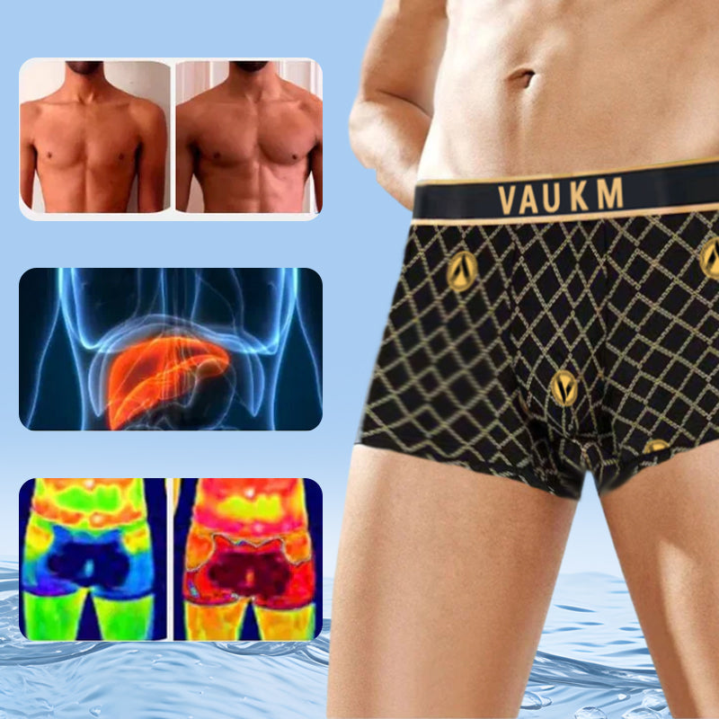 🔥Buy 1 Get 3 PCS🔥Men's Magnetic Therapy Temperature-sensitive Technical Cotton Underwear