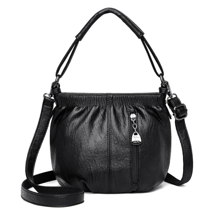 🥳2026 MEGA-AANBIEDING!💞Dames Retro Geplooide Bucket Schoudertas💼👜
