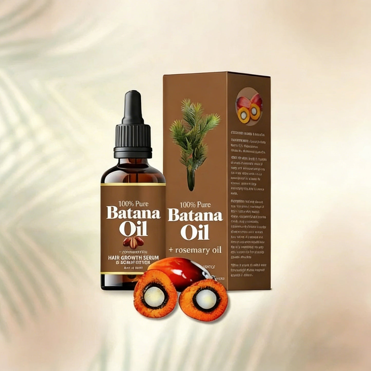 ✨Bestverkocht product🌿 100% pure Batana-olie, bevordert de haargroei en voedt de hoofdhuid.