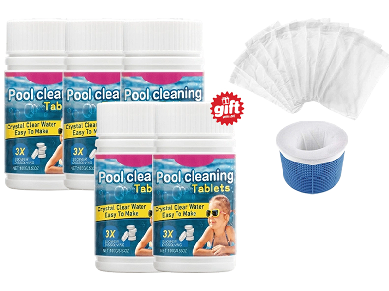 🏊‍♂️ 50% korting! Zwembadtabletten – kristalhelder water in minuten, chloorvrij en zonder gedoe!