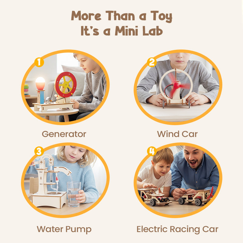 🚀 50% korting! STEM DIY-speelgoed – bouw en leer elektronica, stimuleert creativiteit en probleemoplossing.