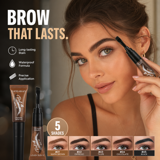 🥳 2026 HOT SALE 🥳 💞 50.000+ VERKOCHT! 🌟 🎨 LAATSTE DAG – 1 KOPEN, 1 GRATIS! Waterproof wenkbrauwtint – afpelbaar, makkelijk aan te brengen. Dekt grijze haartjes, geeft perfecte vorm. Een echte gamechanger voor je wenkbrauwen! 🏆✨