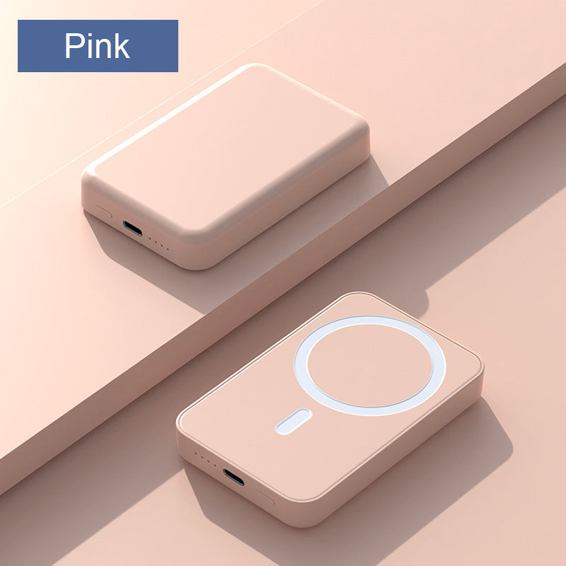 🔋 50% korting! Magnetische powerbank – 15W draadloos snelladen, 5000/10000 mAh & 20W Type-C. Laad 2 apparaten tegelijk op, geen kabels nodig! ✨📱