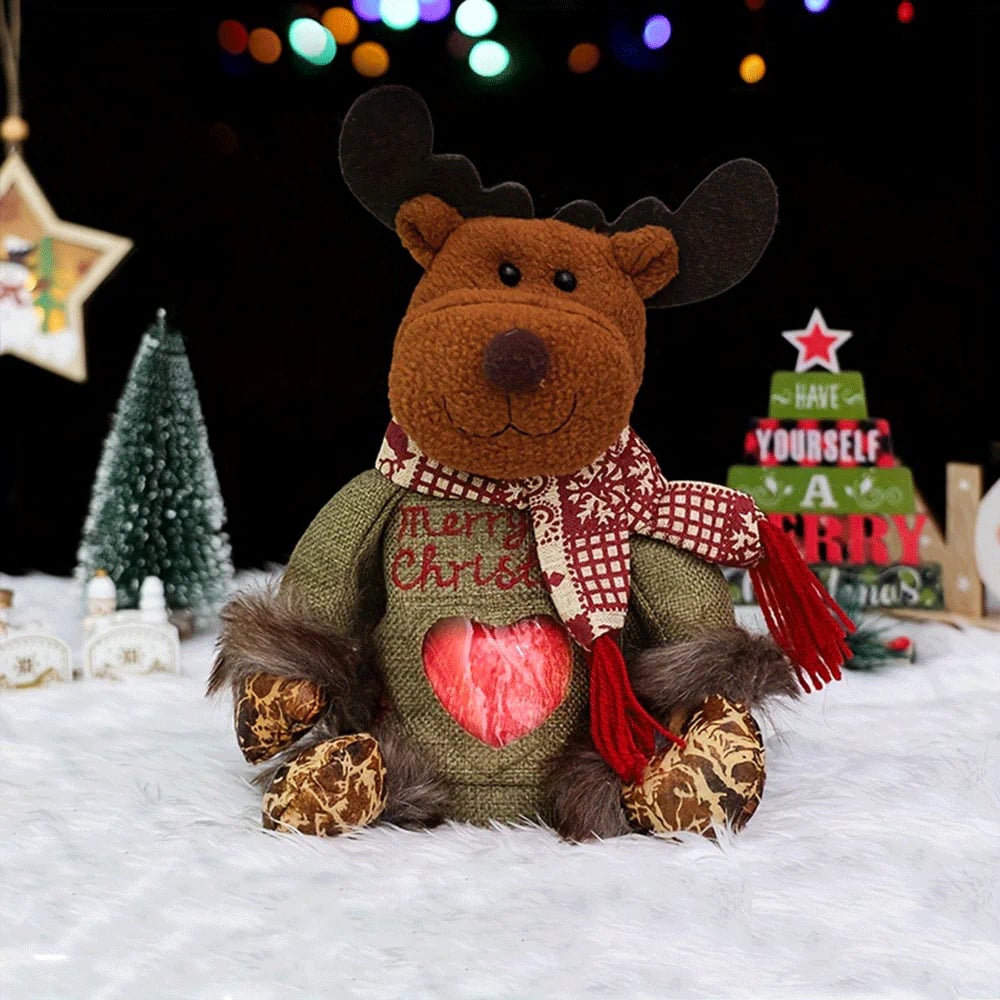 🎅 50% korting! Kerst cadeauzakken met rits – sneeuwman, kerstman & rendier design. 30×22 cm, duurzaam & herbruikbaar – perfect voor cadeaus & decoratie! ✨🎁