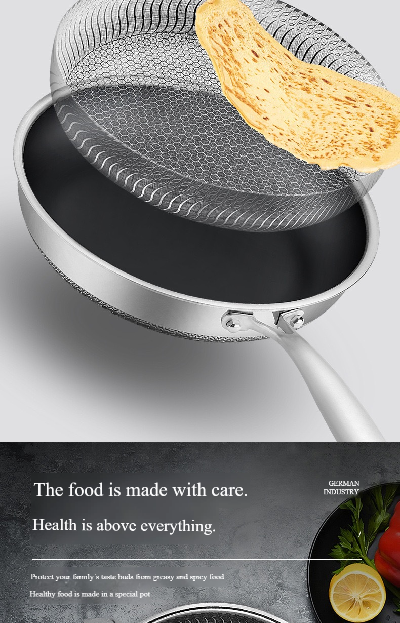 ✨Grote uitverkoop - 55% korting🍳  - Premium anti -aanbak Pan met deksel