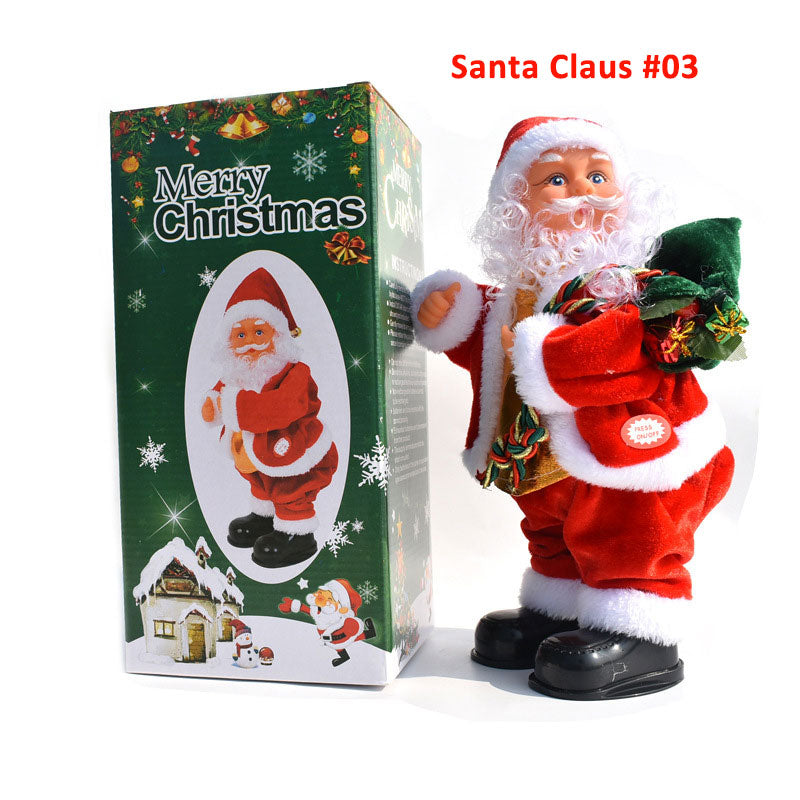 🎅Kerstuitverkoop - 16% KORTING🎄Elektrische dansende muziekkerstman