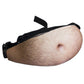 🥳Dadbag | Realistic Fake Beer Belly Bum Bag | Funny Dad Bod Waist Pack | Novelty Gag Gift for Men | With Belly Button & Hairy Chest | Adjustable Black Strap