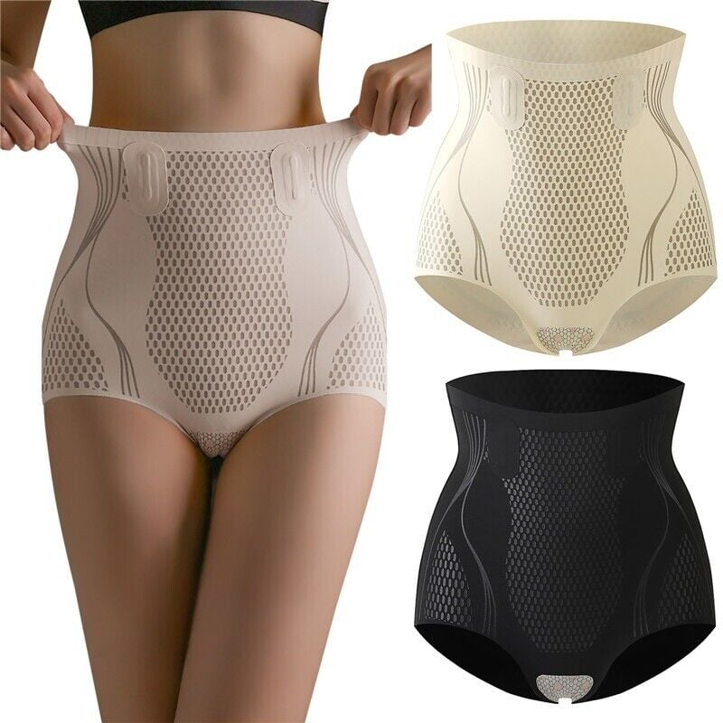 Ice Silk Ion Fibre Repair Shaping Shorts, onderbroek met buikcontrole