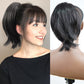 Synthetische clip-in hairextensions Paardenstaart haarknotje DIY-haarclip-in hairextensions