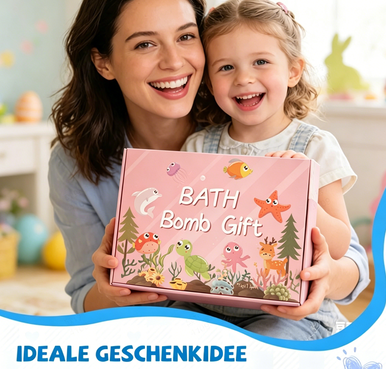 🔥Tijdelijk Aanbieding - 10-Delige Macaron Badbruisbal Set