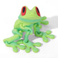 🐸 Schattige 3D Kikker Koelkastmagneet – Sterk Magneet, Leuke Decoratie & Perfecte Cadeaukeus!