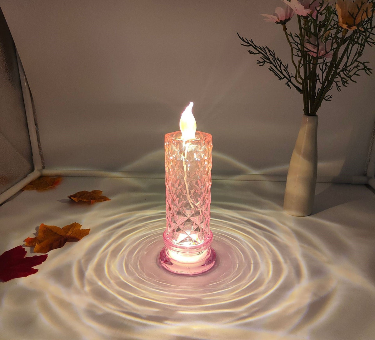 🕯️ 50% korting! LED kristallen kaars – geen vlam, gewoon schakelen, 8-12 uur betrouwbaar licht & een doordacht geschenk. Creëer een romantische avond! ✨🎁
