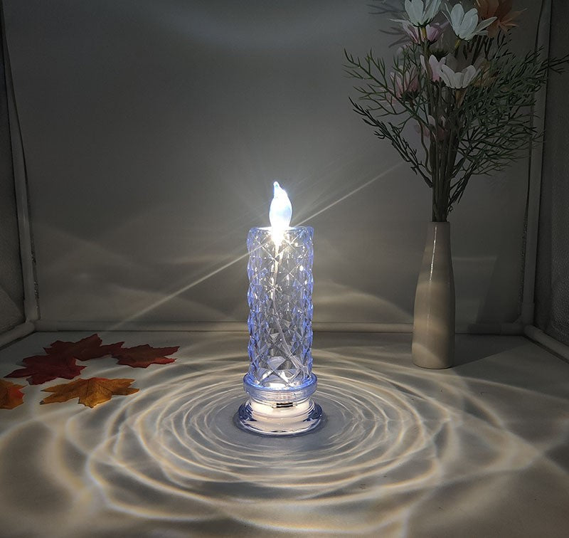 🕯️ 50% korting! LED kristallen kaars – geen vlam, gewoon schakelen, 8-12 uur betrouwbaar licht & een doordacht geschenk. Creëer een romantische avond! ✨🎁