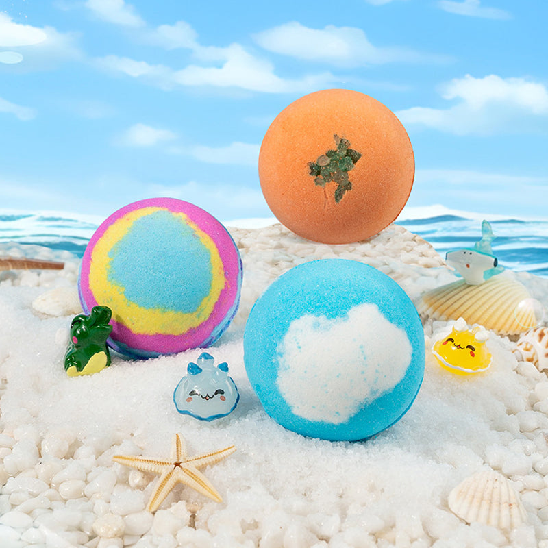 🔥Tijdelijk Aanbieding - 10-Delige Macaron Badbruisbal Set
