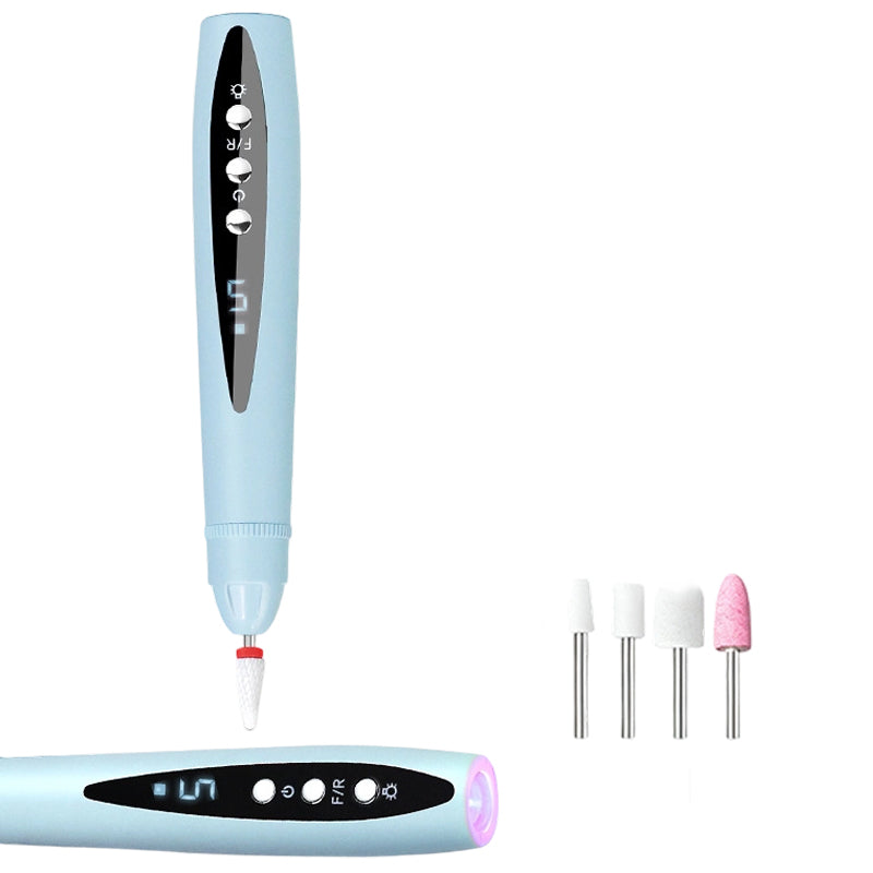 💅✨ Kit 2 en 1 Torno Uñas Eléctrico con Lámpara UV – Portátil, Sin Cables, Esmalte Permanente de Salón en Casa 💖🔋