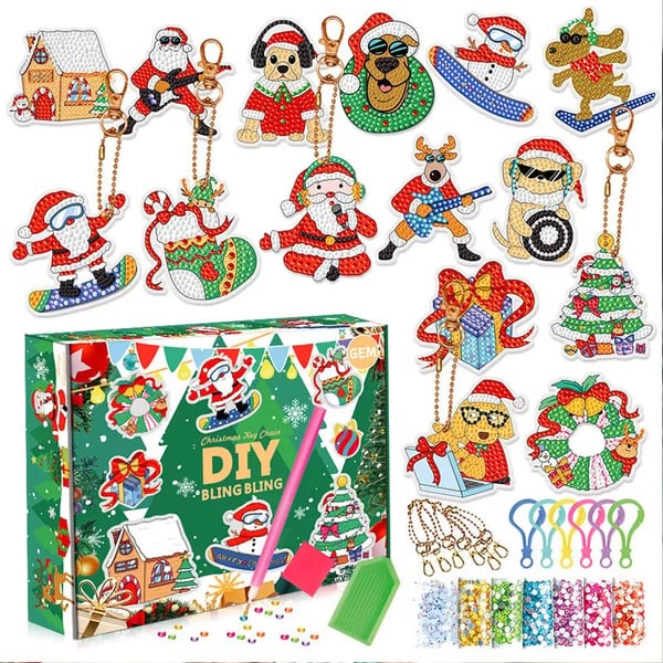 🎅Vroege kerstspecials✨Nieuw ontwerp Kerstmis Diy het Schilderen Stickerset