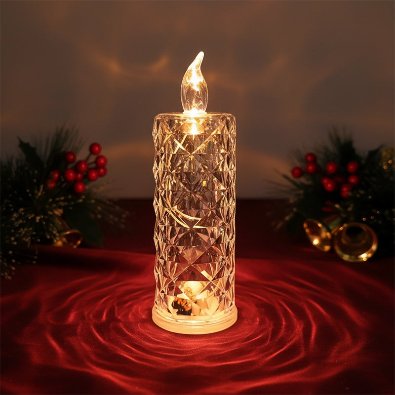 🕯️ 50% korting! LED kristallen kaars – geen vlam, gewoon schakelen, 8-12 uur betrouwbaar licht & een doordacht geschenk. Creëer een romantische avond! ✨🎁