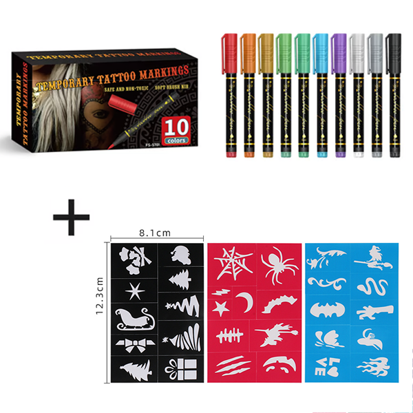 🔥 50% korting op tijdelijke tattoo markers – huidvriendelijk, urenlang zichtbaar en makkelijk afwasbaar.