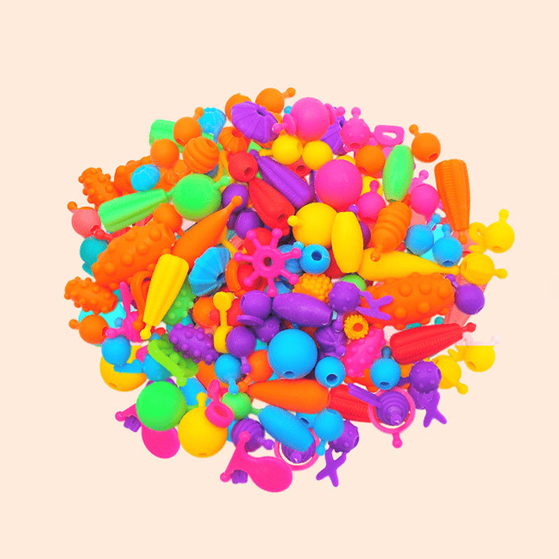 🎨 50% korting! Pop Beads sieradenset voor kinderen – eindeloos hergebruik, bevordert hand-oogcoördinatie & creativiteit. Perfect kerstcadeau! ✨🎅