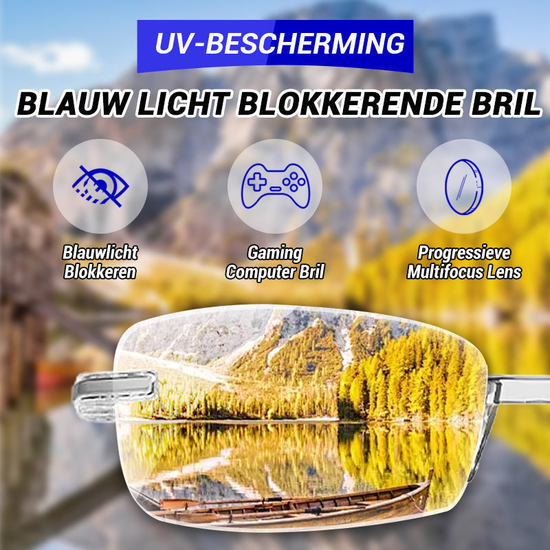 🔥 50% Korting 🔥 Multifocus Bril 👓 Scherp zicht dichtbij & veraf