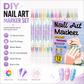 💅 50% korting! 12-kleurige dual-tip nagelstiften – fijne punt & kwastpunt, 24 levendige kleuren, langhoudend & snel drogend. Creëer salonwaardige nagelkunst thuis! ✨🎨