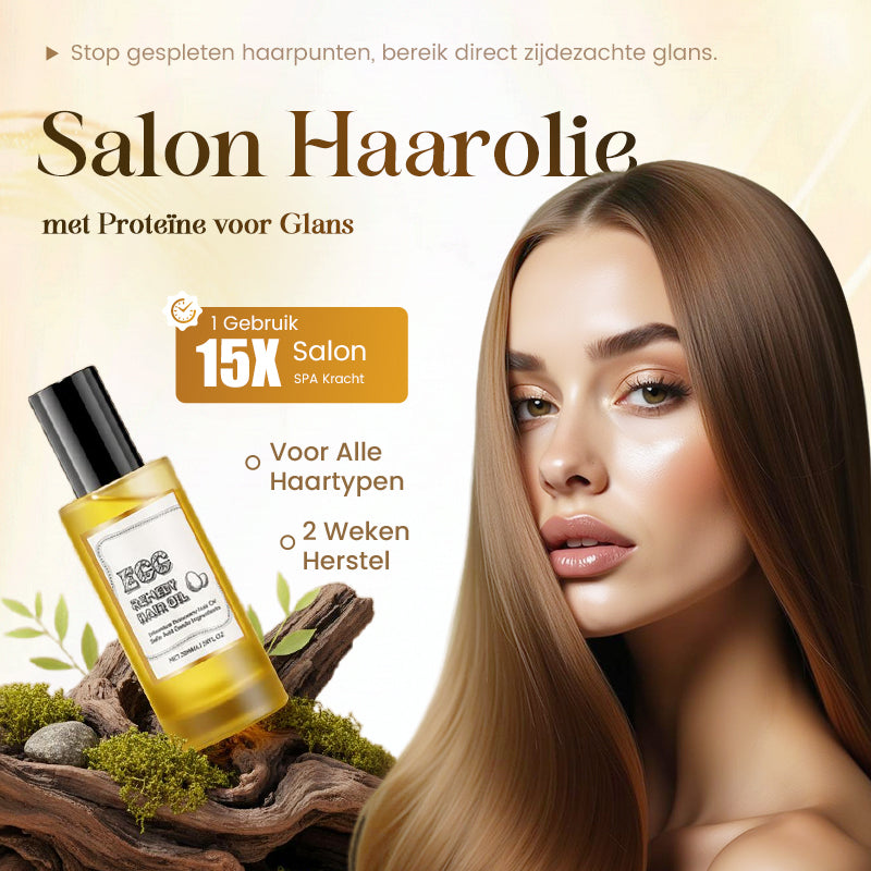 Intensieve haarherstellende olie met ei-eiwit