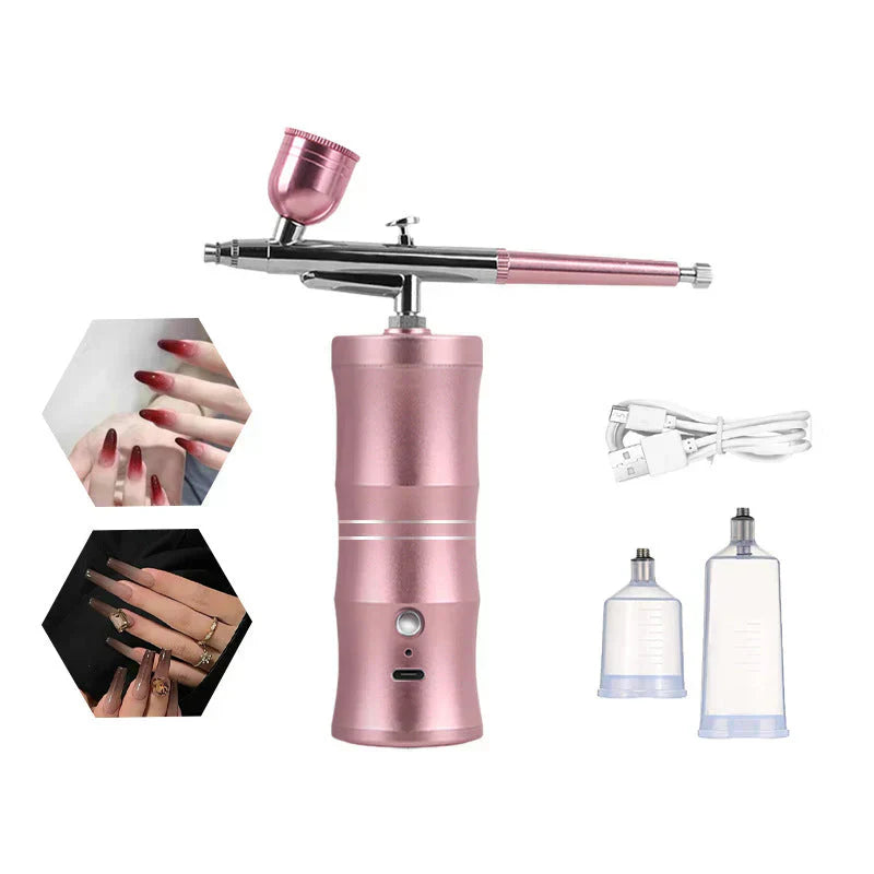 🎨 Elektrische airbrushkit met compressor